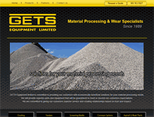 Tablet Screenshot of getsequipment.com